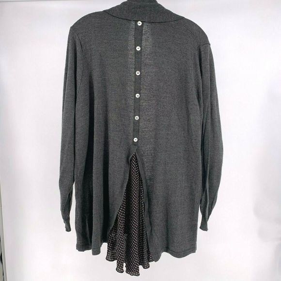 Soft Surroundings Sweaters - Soft Surroundings 3X Gray Cardigan Sweater